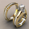 14K Gold Cubic Zirconia Diamond Ring