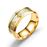 Heart of Gold Couple Ring