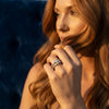 Heart of Gold Couple Ring